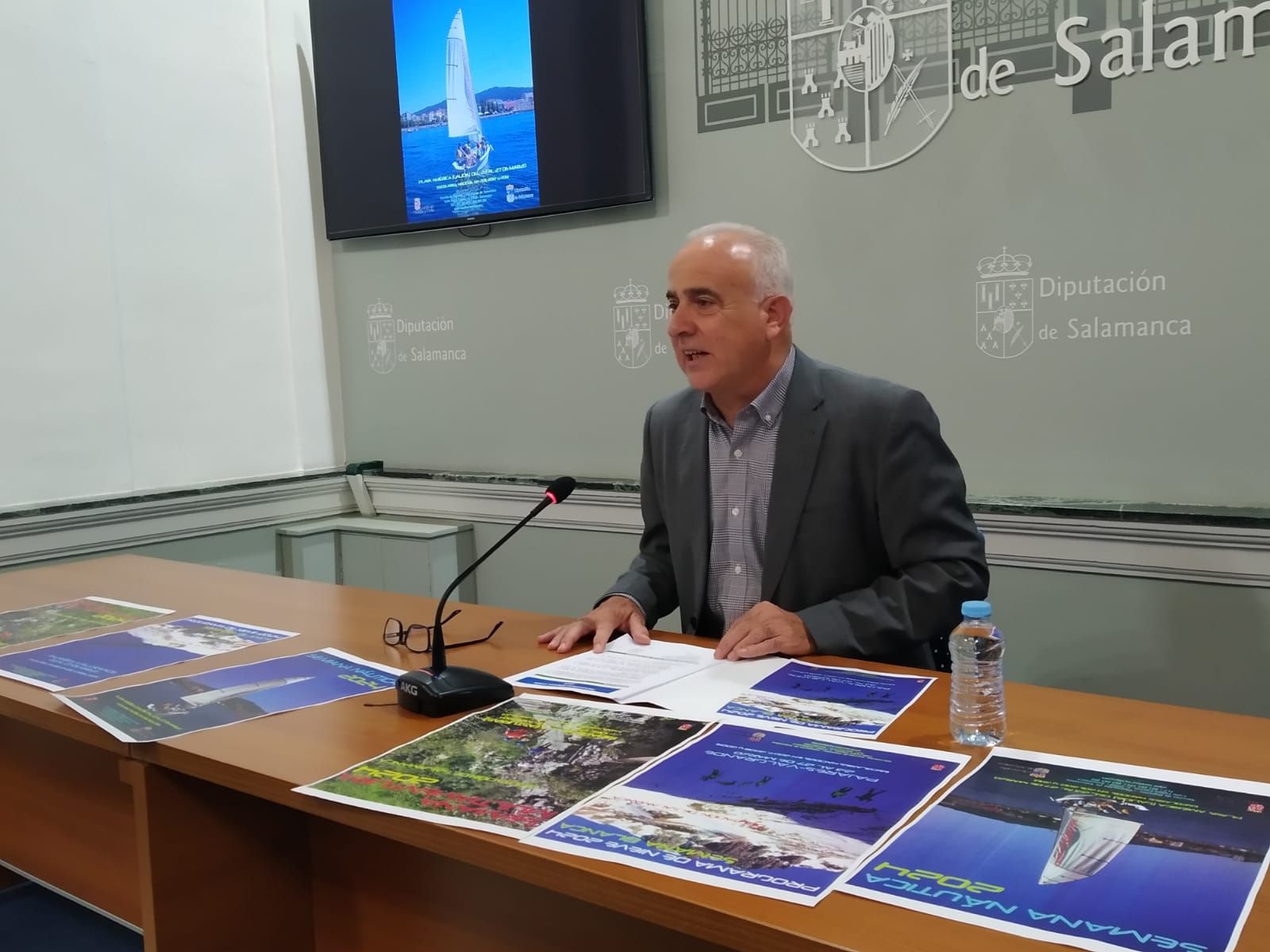 Jesús María Ortiz presenta las actividades deportivas de Semana Santa