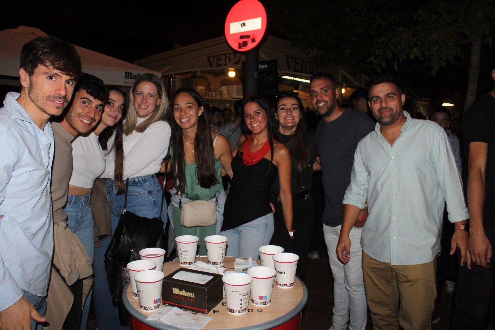 Ambiente en la Feria de Día en la tarde de este jueves
