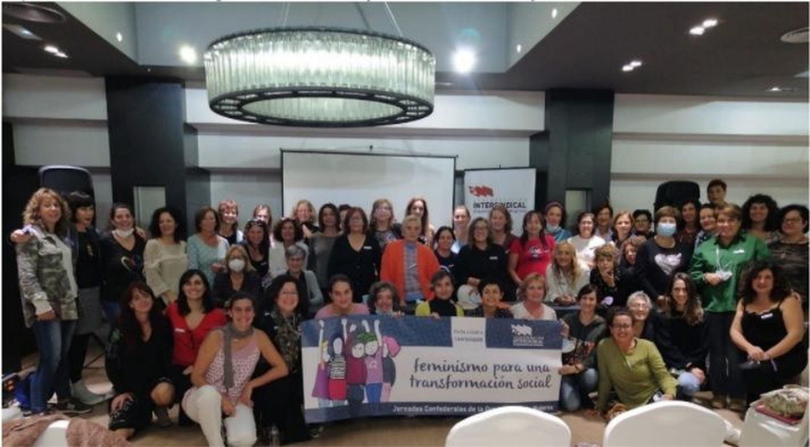 Representación de la Organización de Mujeres de la Confederación Intersindical