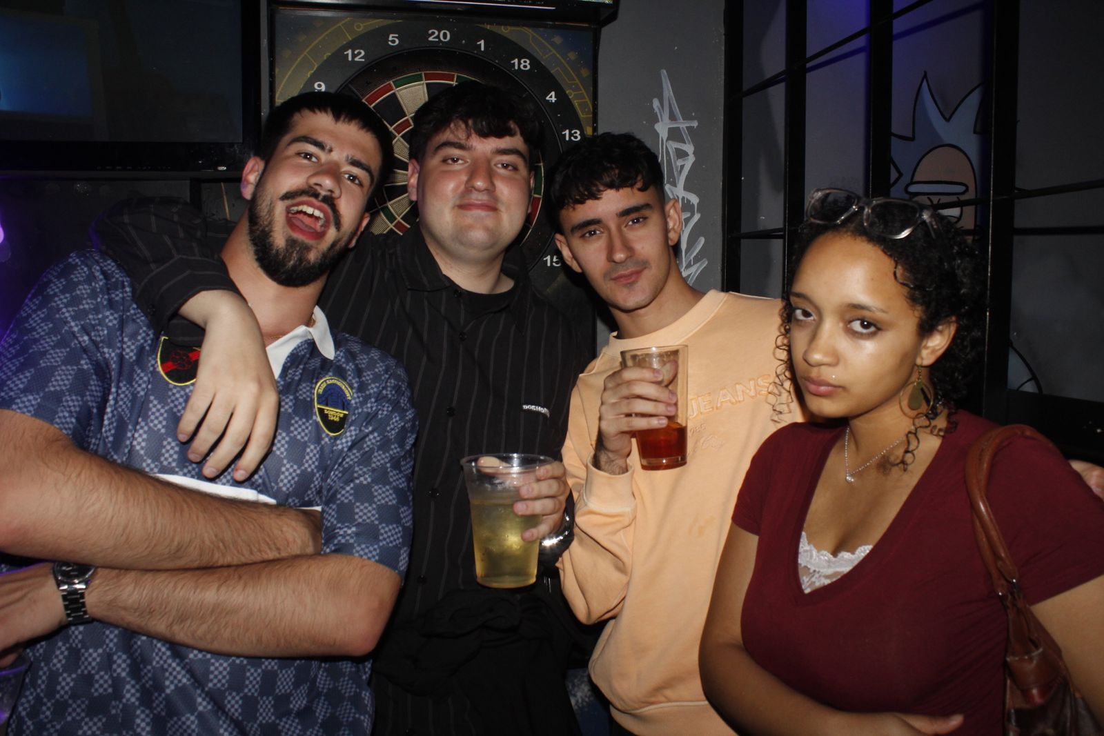 Salamanca de noche, sábado 4 de abril