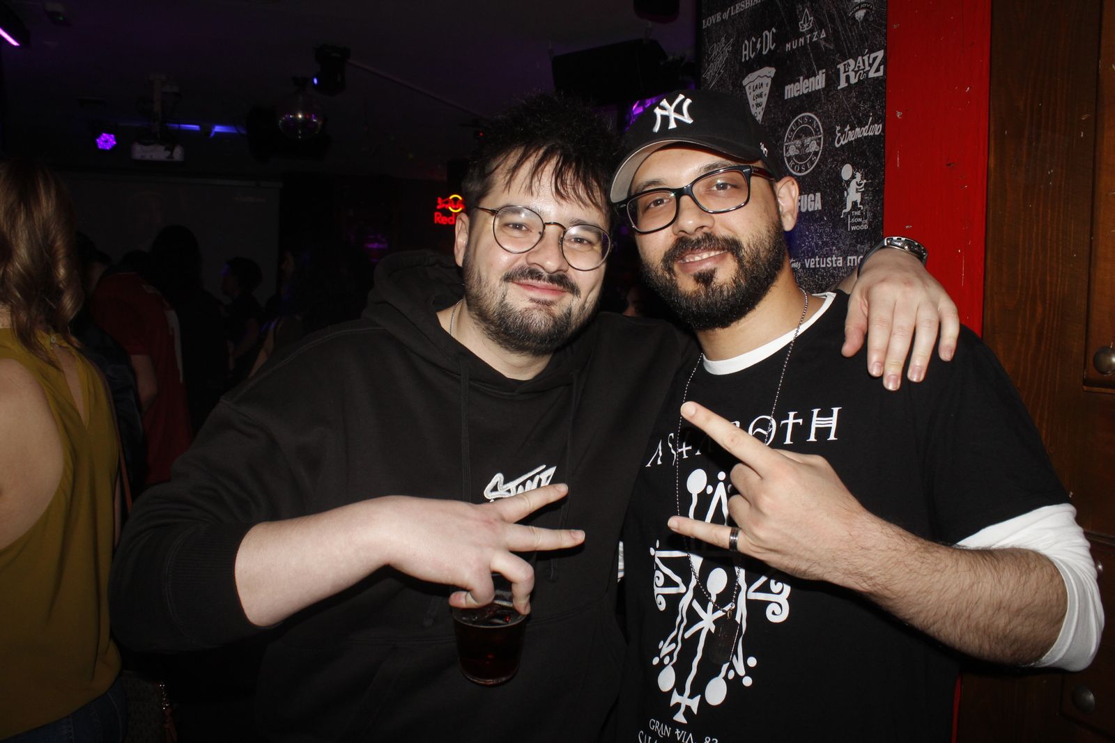 Salamanca de noche, sábado 4 de abril