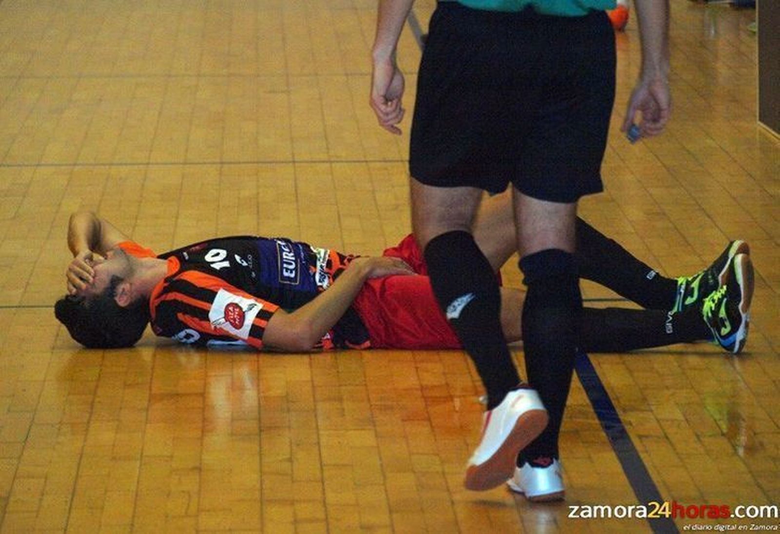 El FS Zamora pierde a Velasco para el encuentro ante el Hércules por un esguince en la rodilla