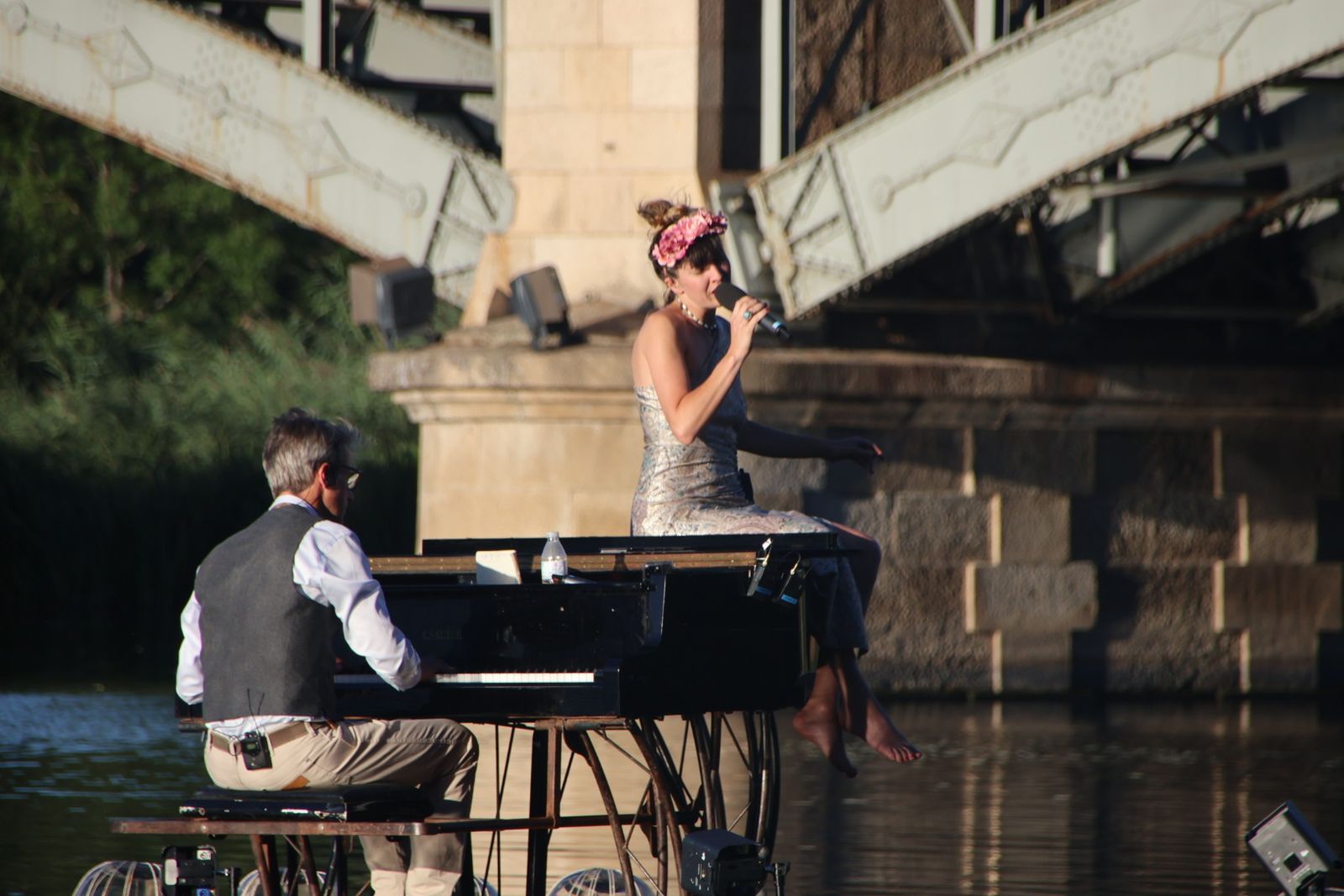 Concierto de piano sobre el río Tormes
