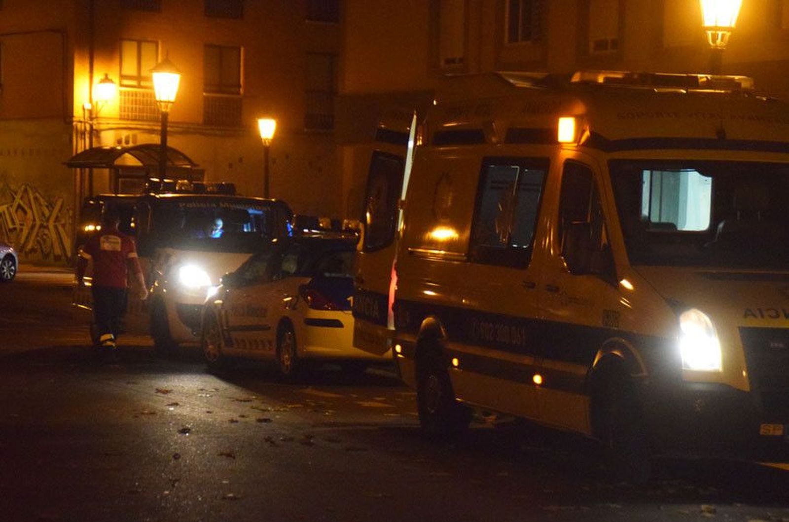 Atropello ambulancia puerta nueva