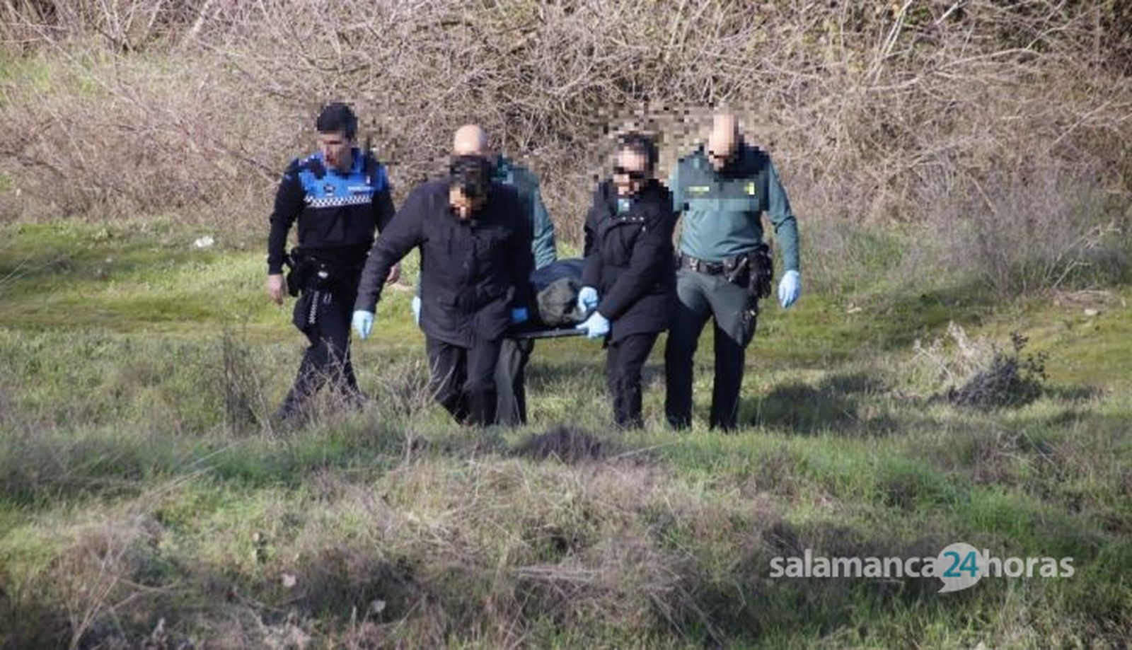 Hallan el cadáver de un hombre en la orilla del río Tormes, en la zona de La Fontana