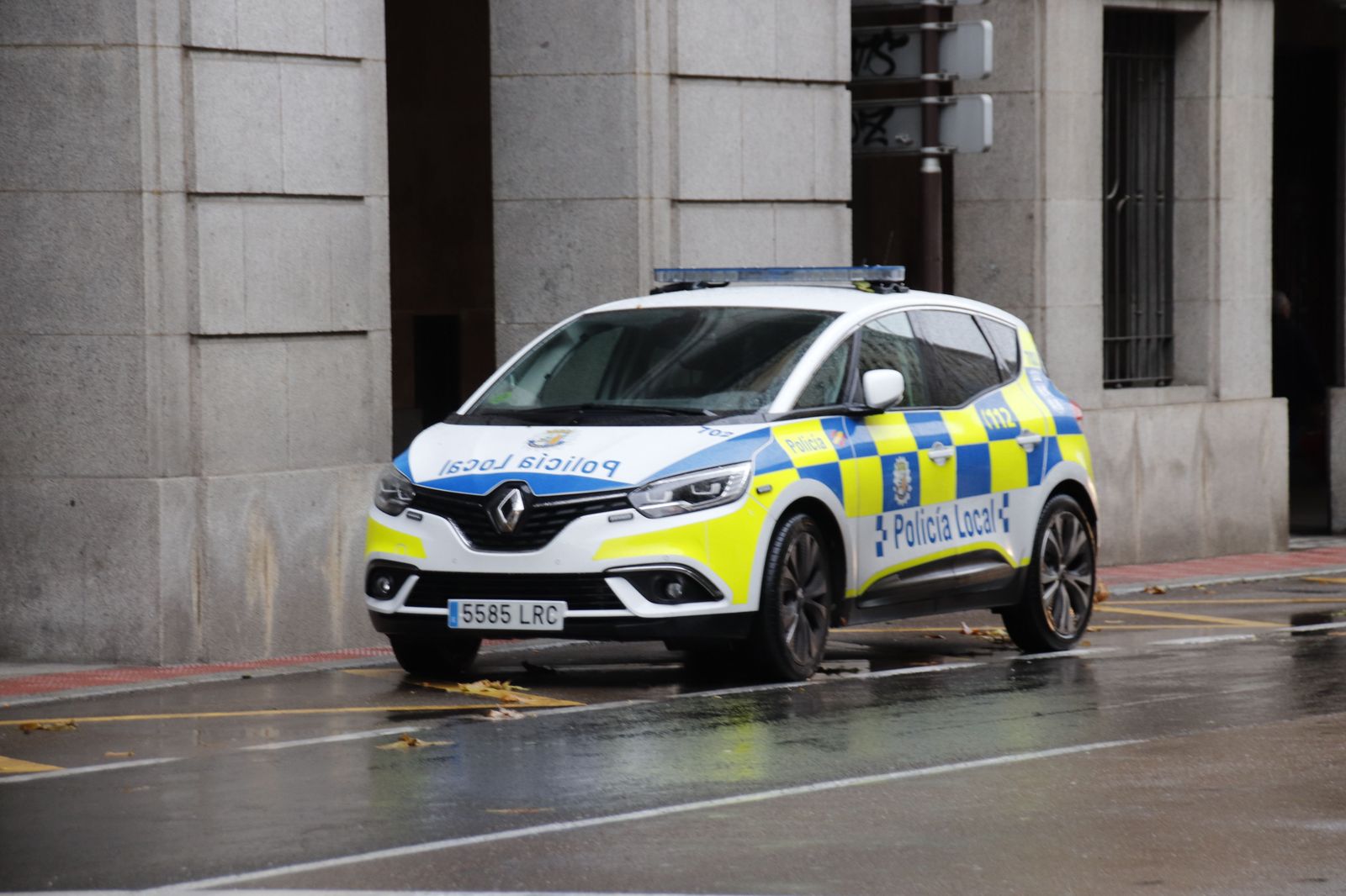 Policía local en imagen de archivo