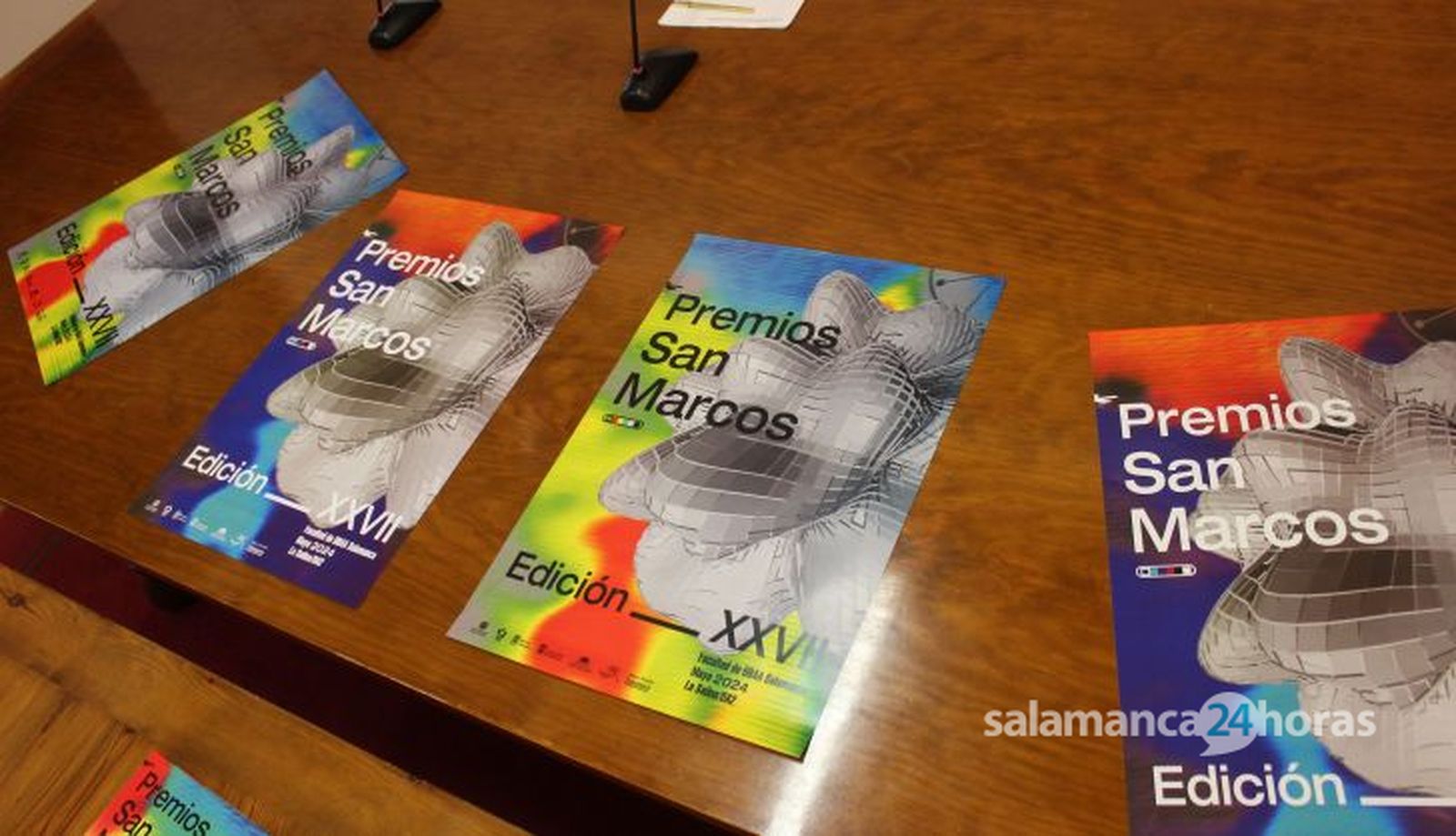  Presentación de la XXVII edición de los Premios San Marcos de la Universidad de Salamanca.