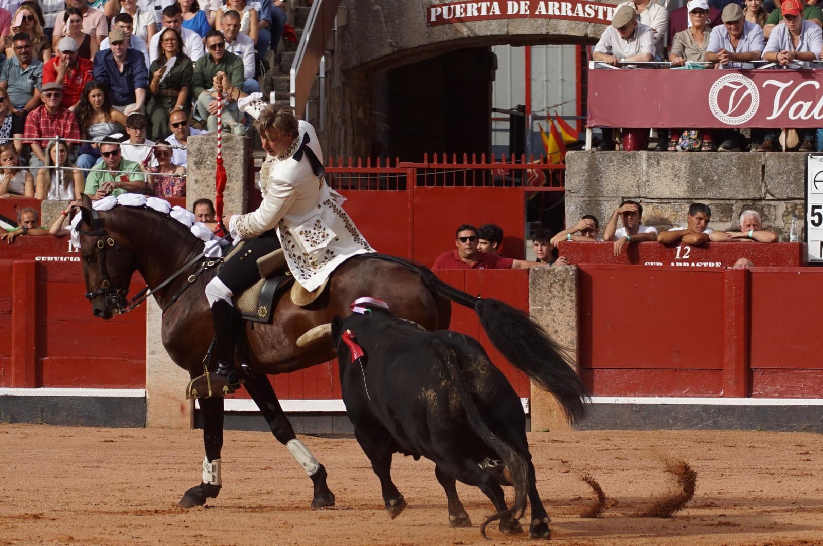 Exhibición de rejoneo en La Glorieta a cargo de Diego Ventura, Rui Fernandes y Sergio Galán