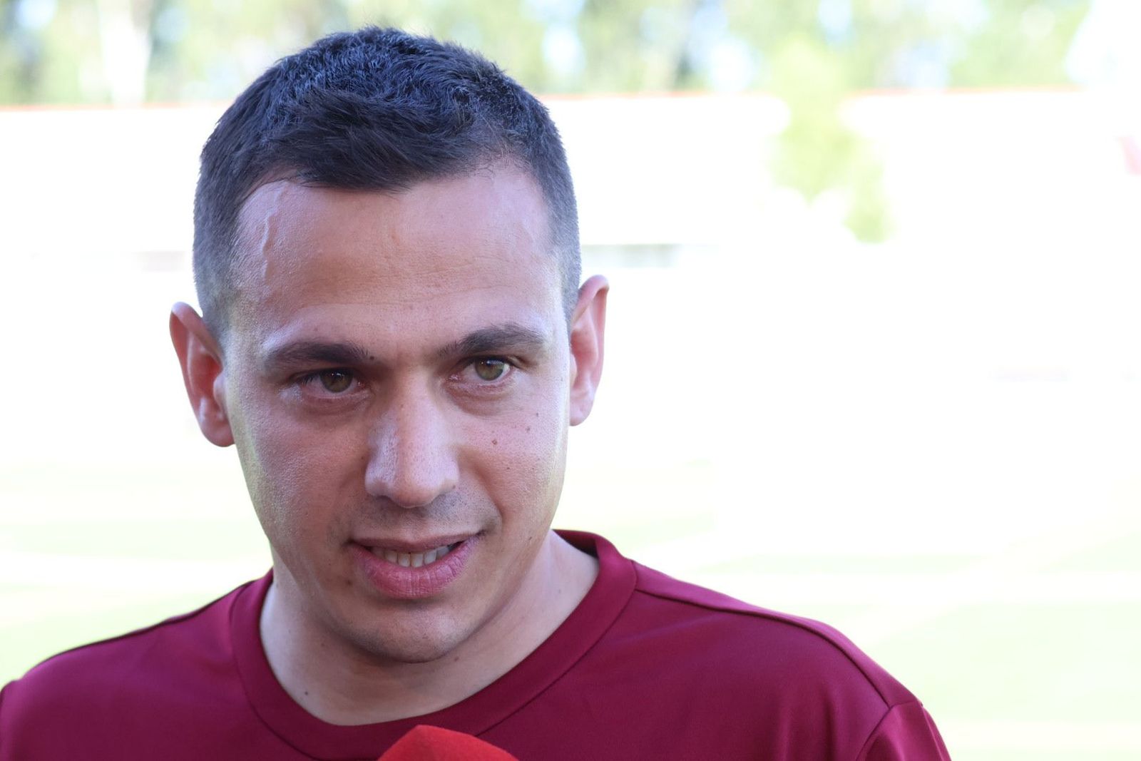 Dani Llácer, entrenador de Unionistas | FOTO ANDREA MATEOS