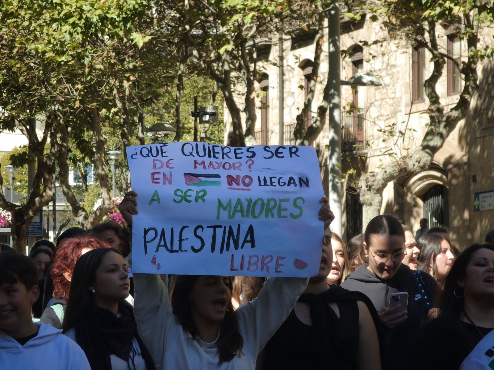 Manifestación por Palestina