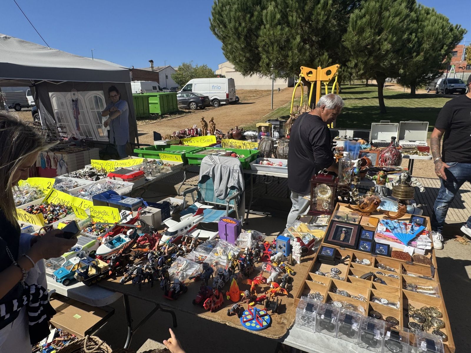 Vísperas nupciales apertura mercado en Aldeatejada