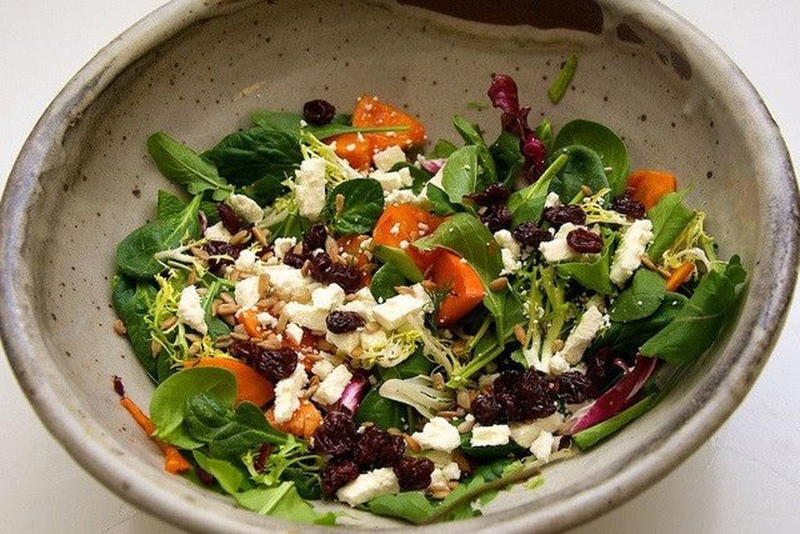 Ensalada, dieta mediterránea. Archivo.