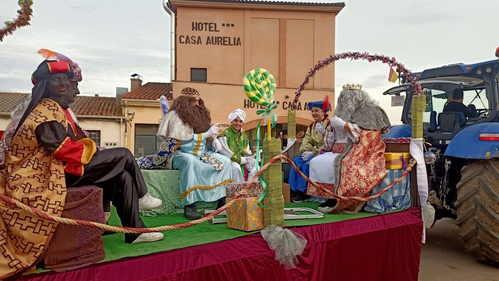 Imagen de la cabalgata el pasado 2024