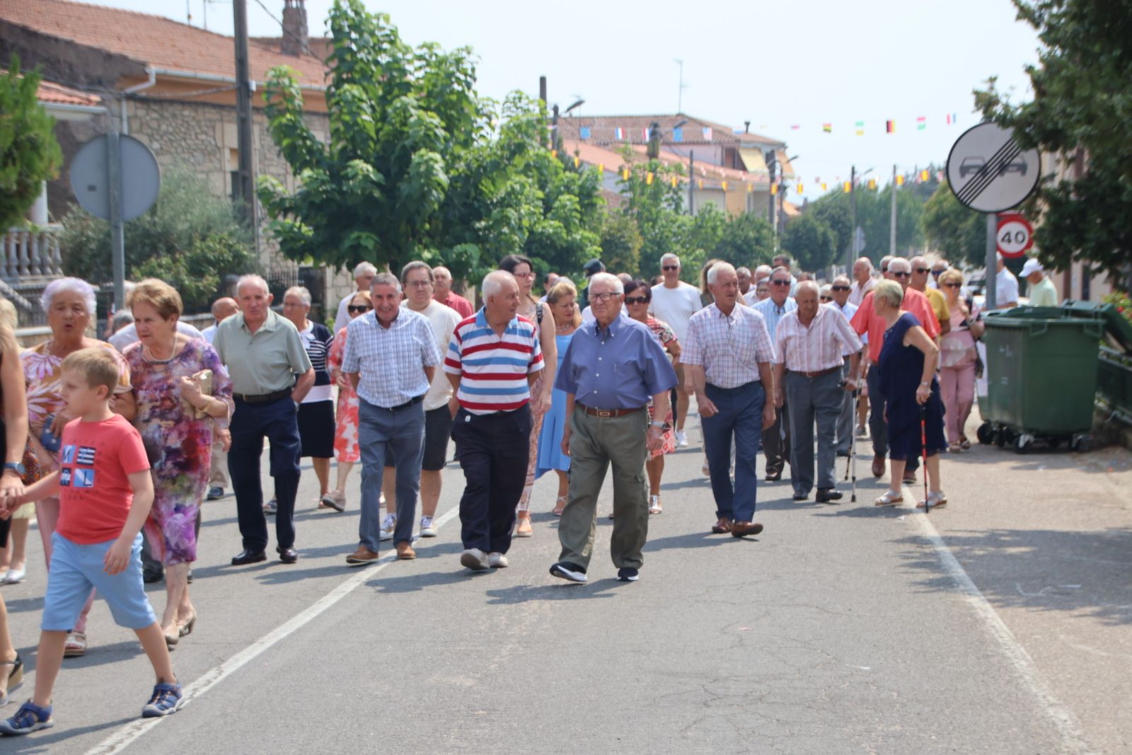 Masueco misa y procesión en honor a San Bernardo