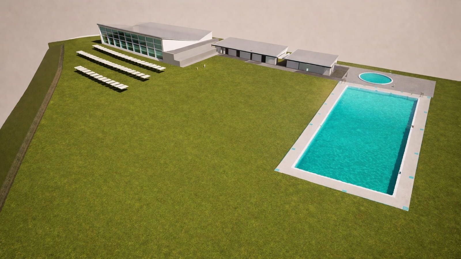 Presentación de la nueva piscina en Ciudad Rodrigo