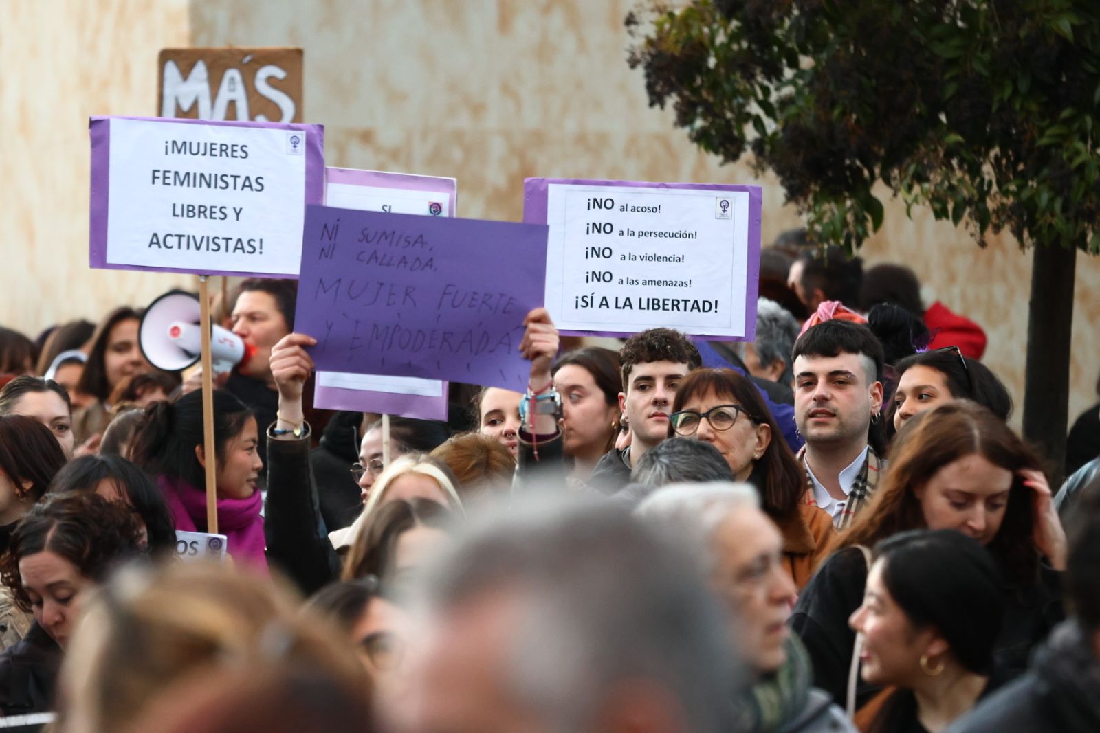 Manifestación por el 8M en Salamanca