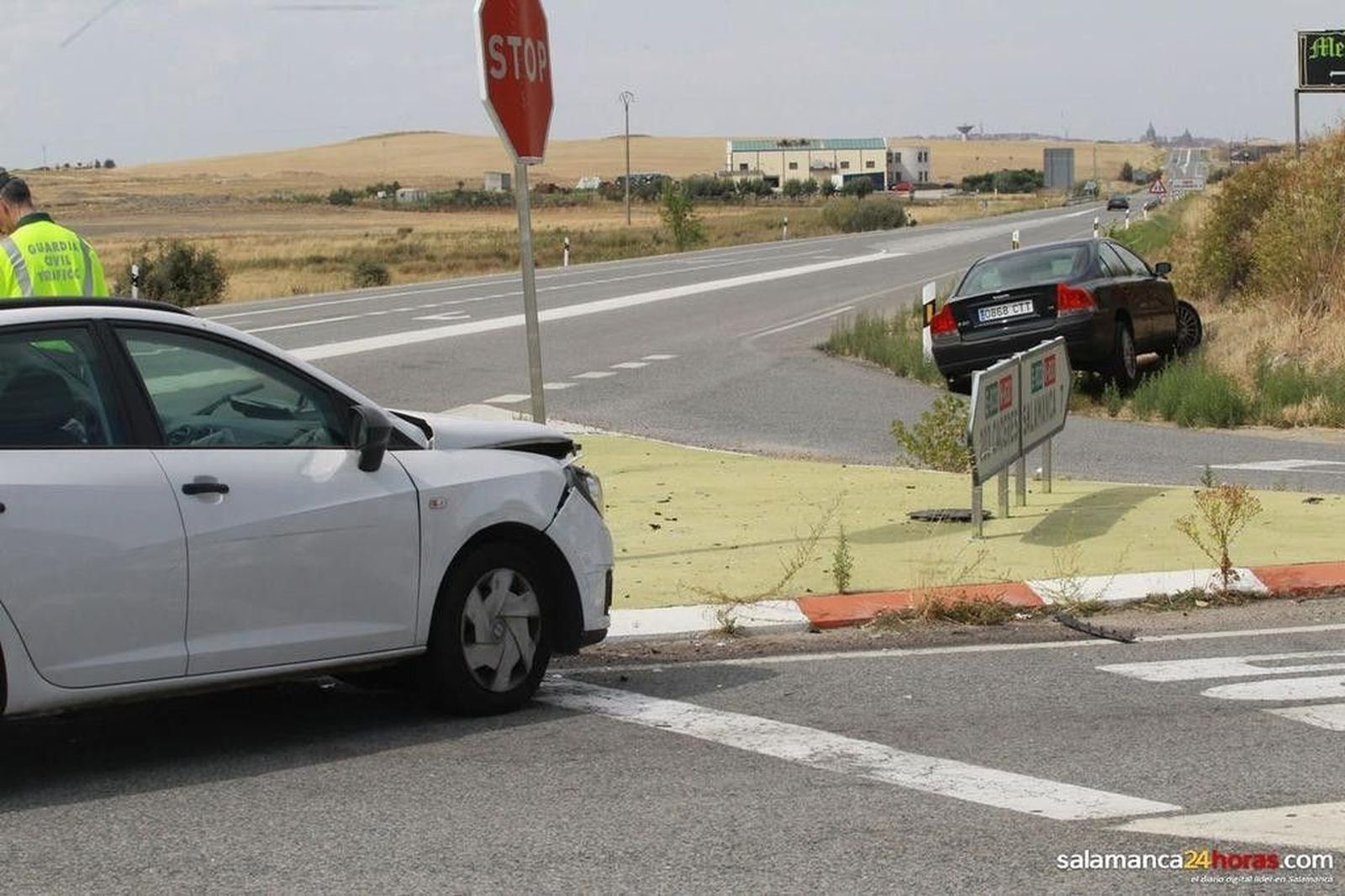 Accidente en Arapiles, N-630