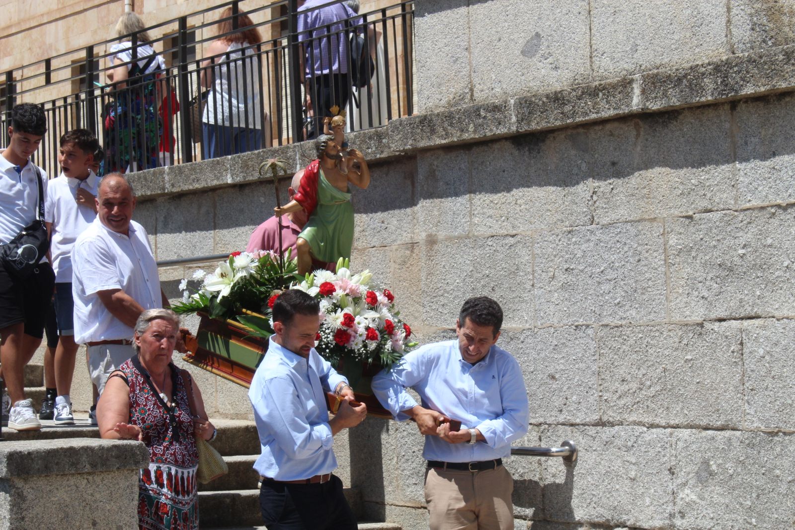 Bendición de vehículos por San Cristóbal 2025 en Salamanca