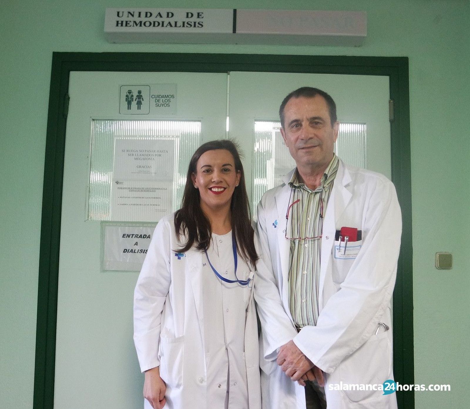 Esther Martín Curto y Pedro García Cosme