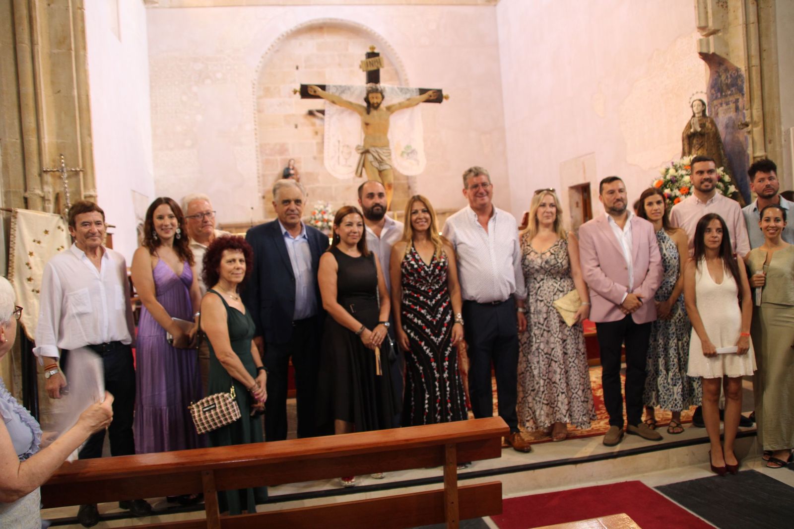 Procesión en honor al Cristo de las Batallas en Castellanos de Moriscos