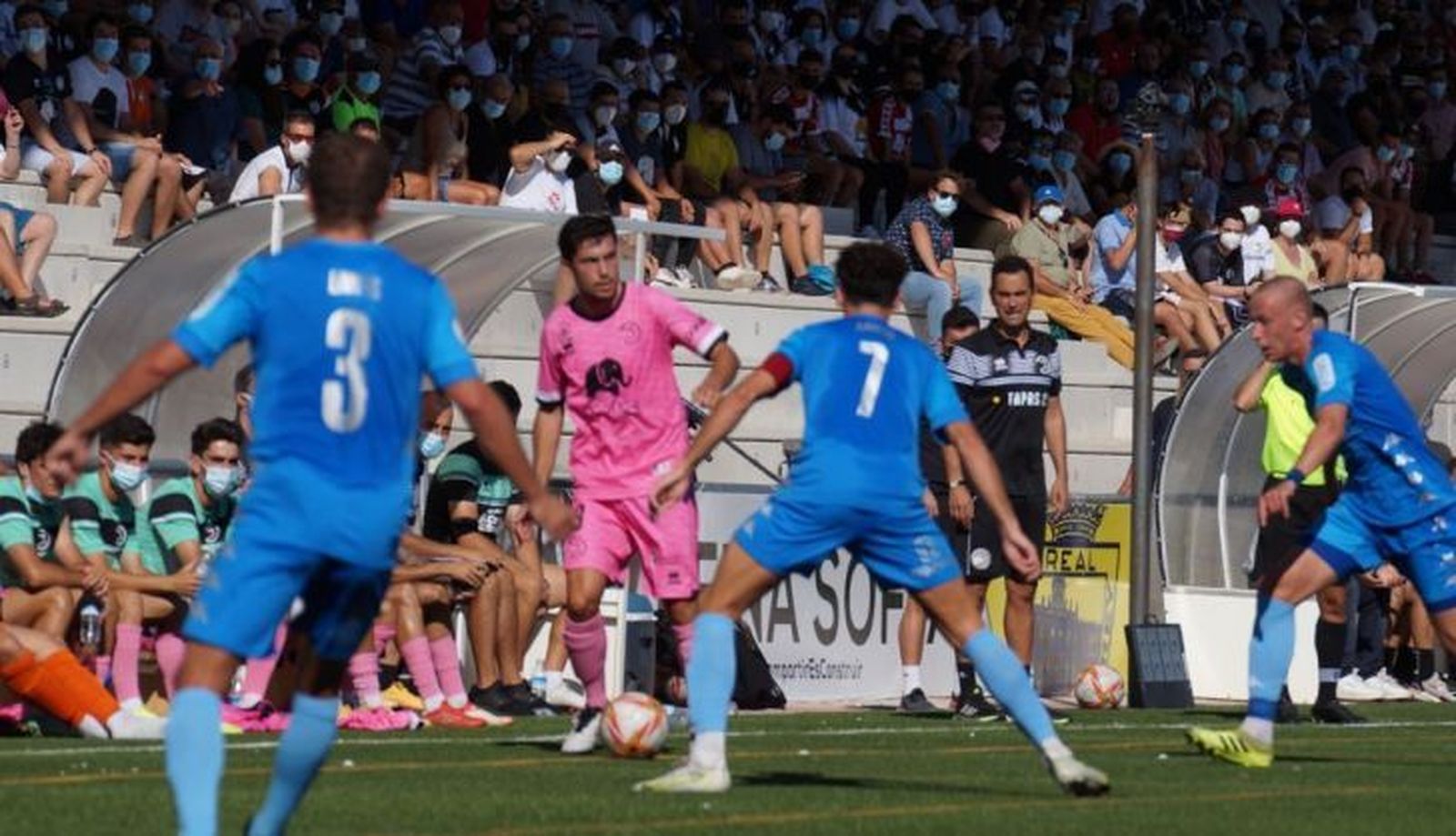 Nespral, en el choque ante la Cultural | FOTO SALAMANCA24HORAS.COM