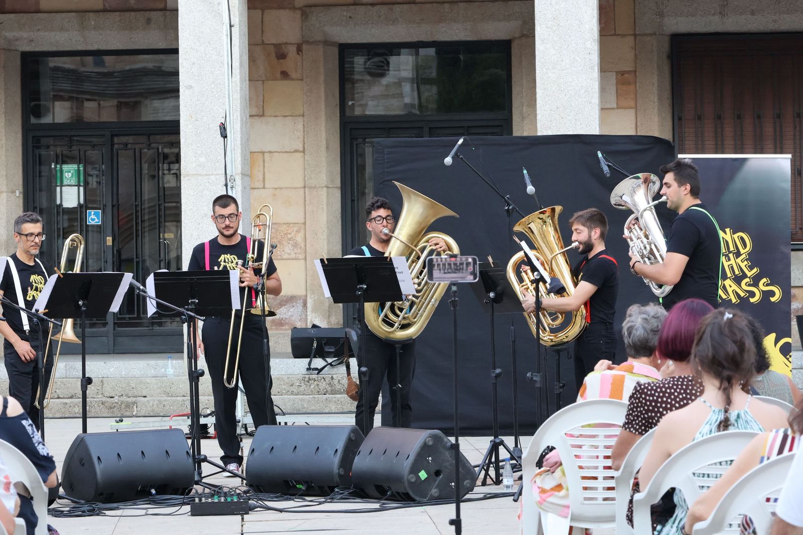 Concierto And The Brass en el Festival de Bandas Hispanoluso