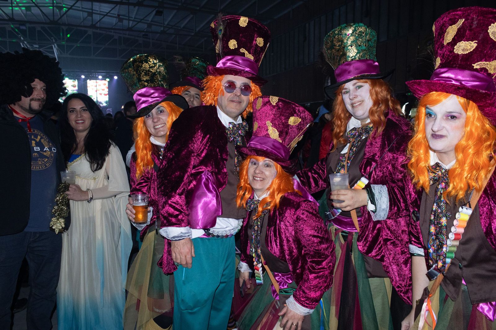 Salamanca de noche, sábado del Carnaval del Toro de Ciudad Rodrigo