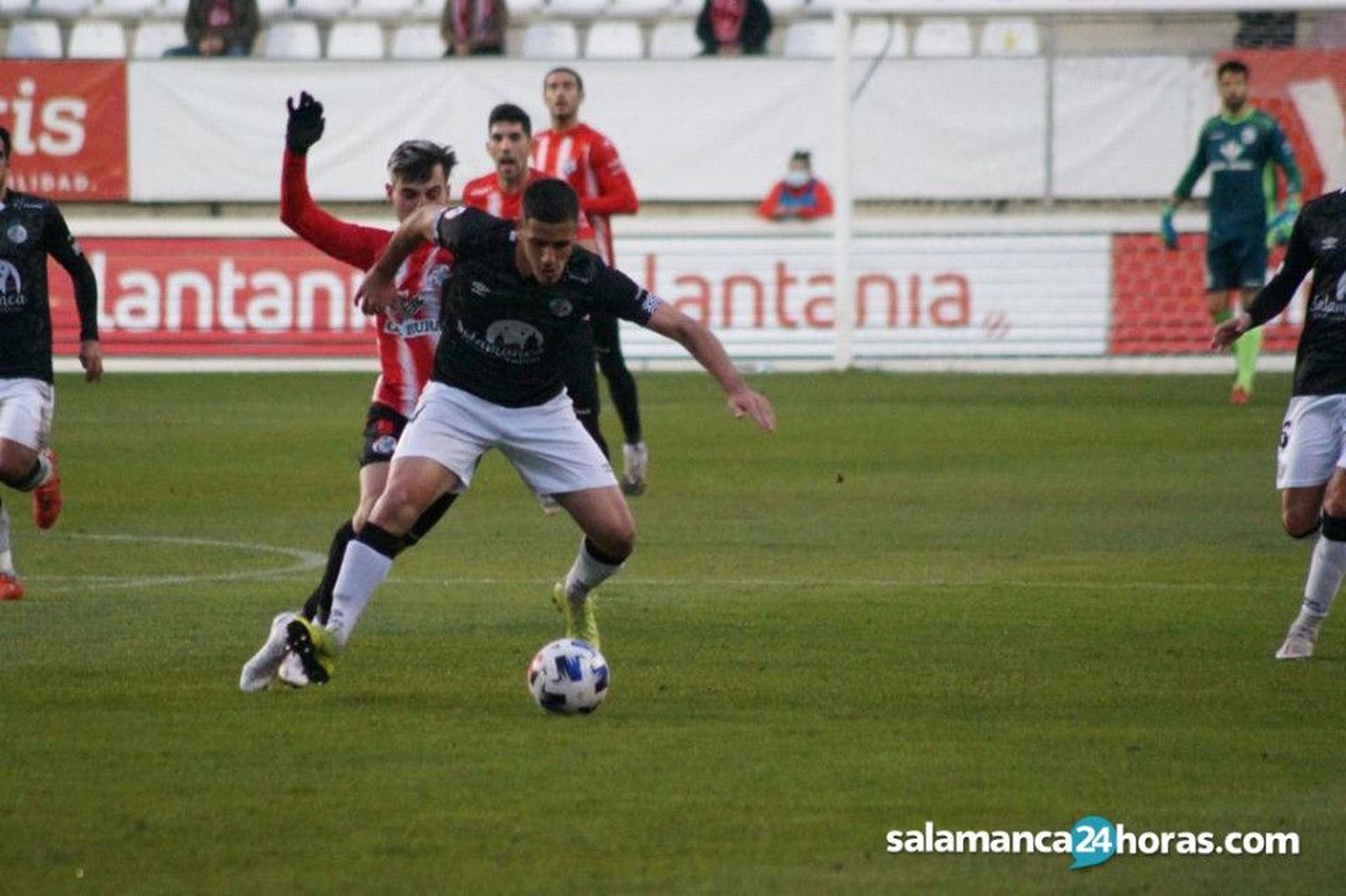 Delorenzi, en el encuentro ante el Zamora.