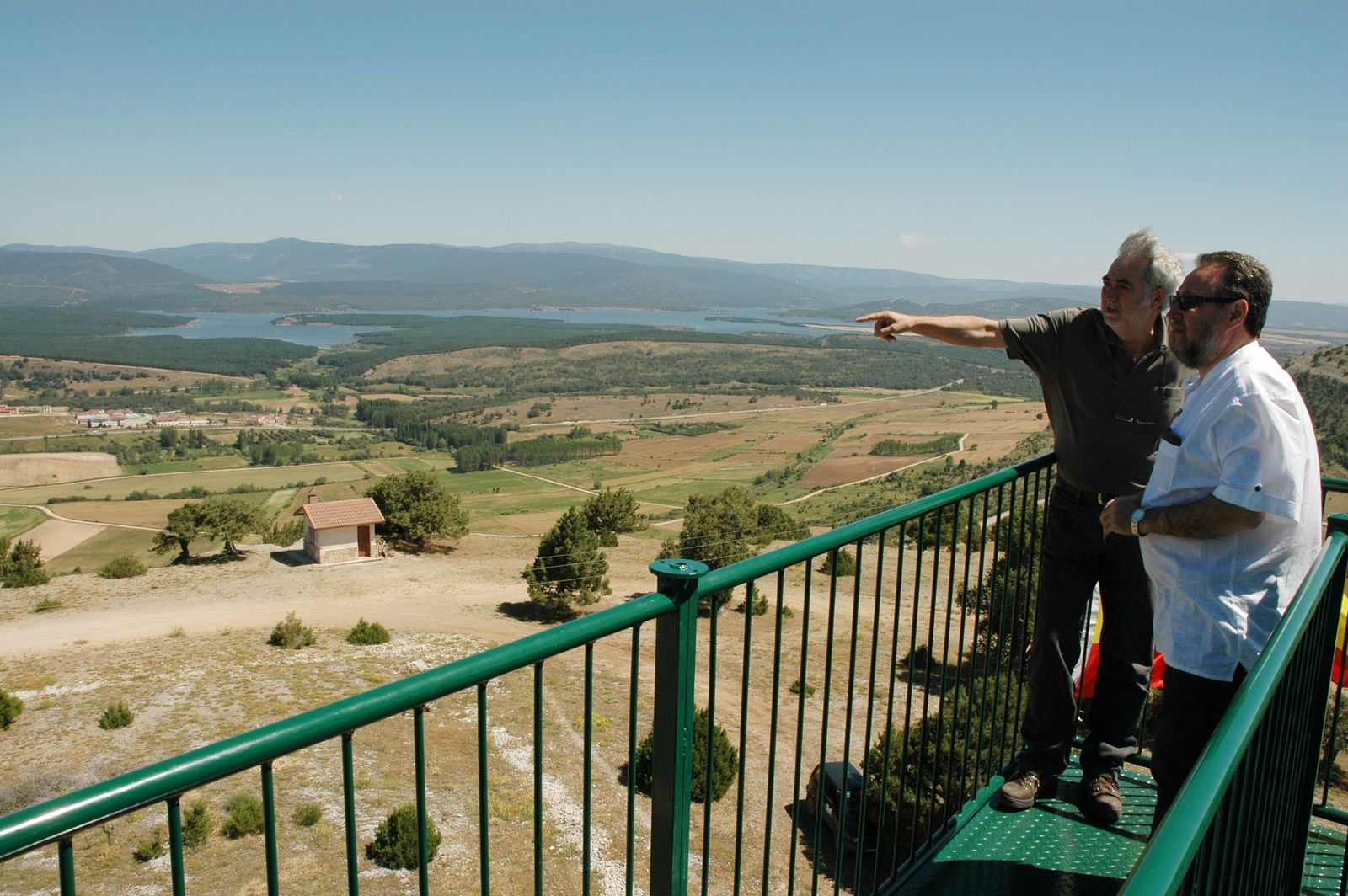 Torreta de vigilancia contra incendios. Archivo