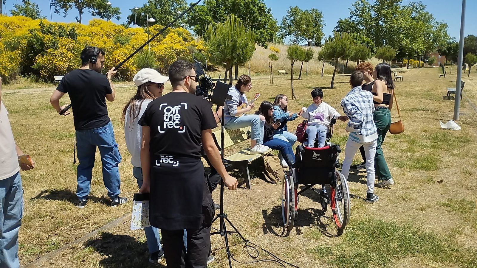 Rodaje de Off The Record 'Por encima de todas las cosas' (2)