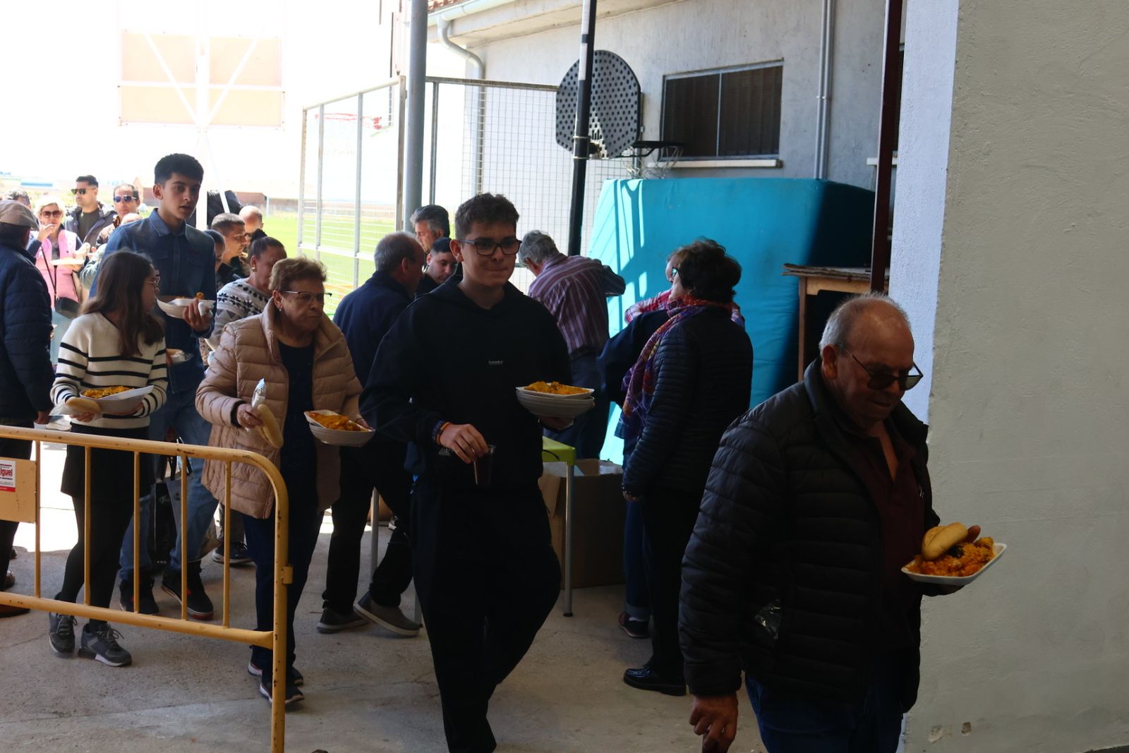 Paella popular en Villoria