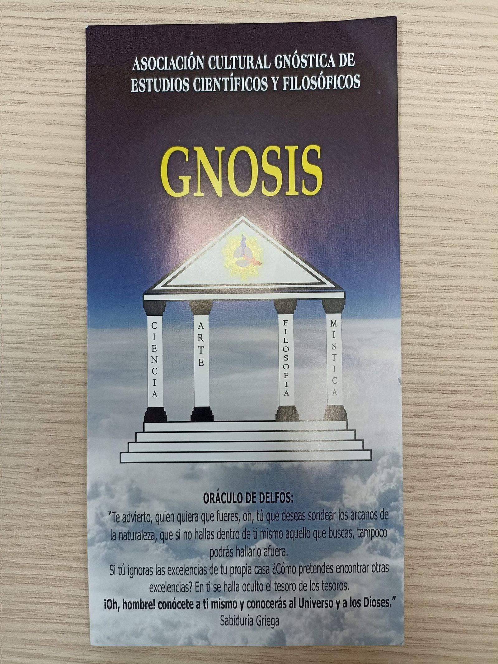 Imagen de la publicidad repartida