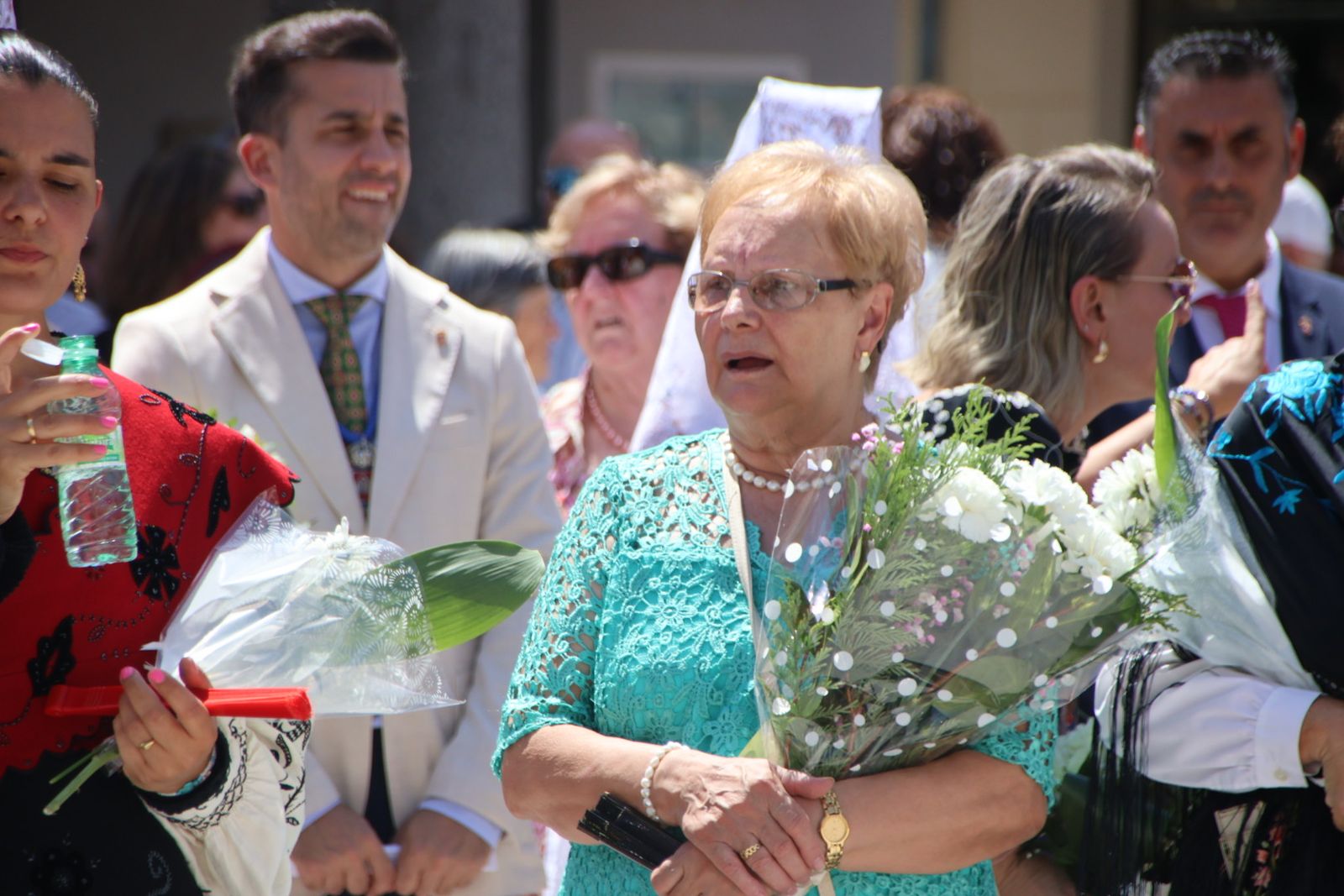 Procesión y ofrenda floral en honor de Nuestra Señora de la Asunción en Guijuelo