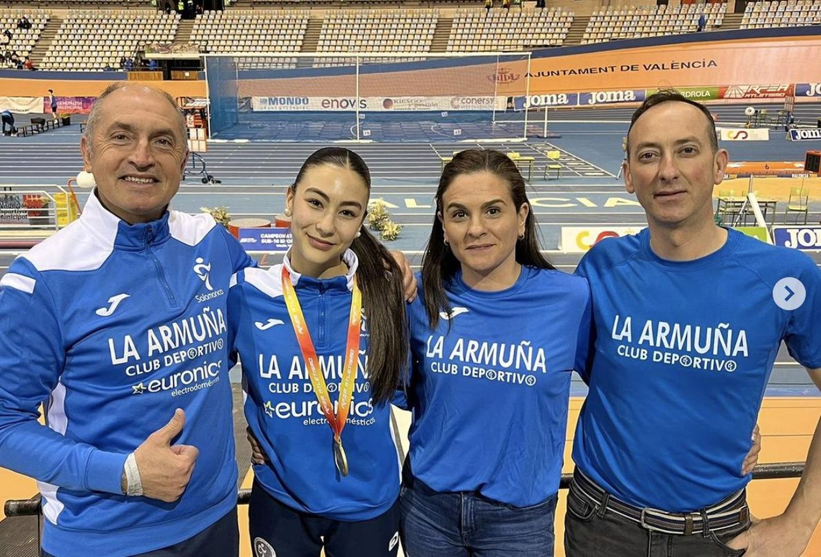 Julia Corredera | FOTO ATLETISMO SALMANTINO