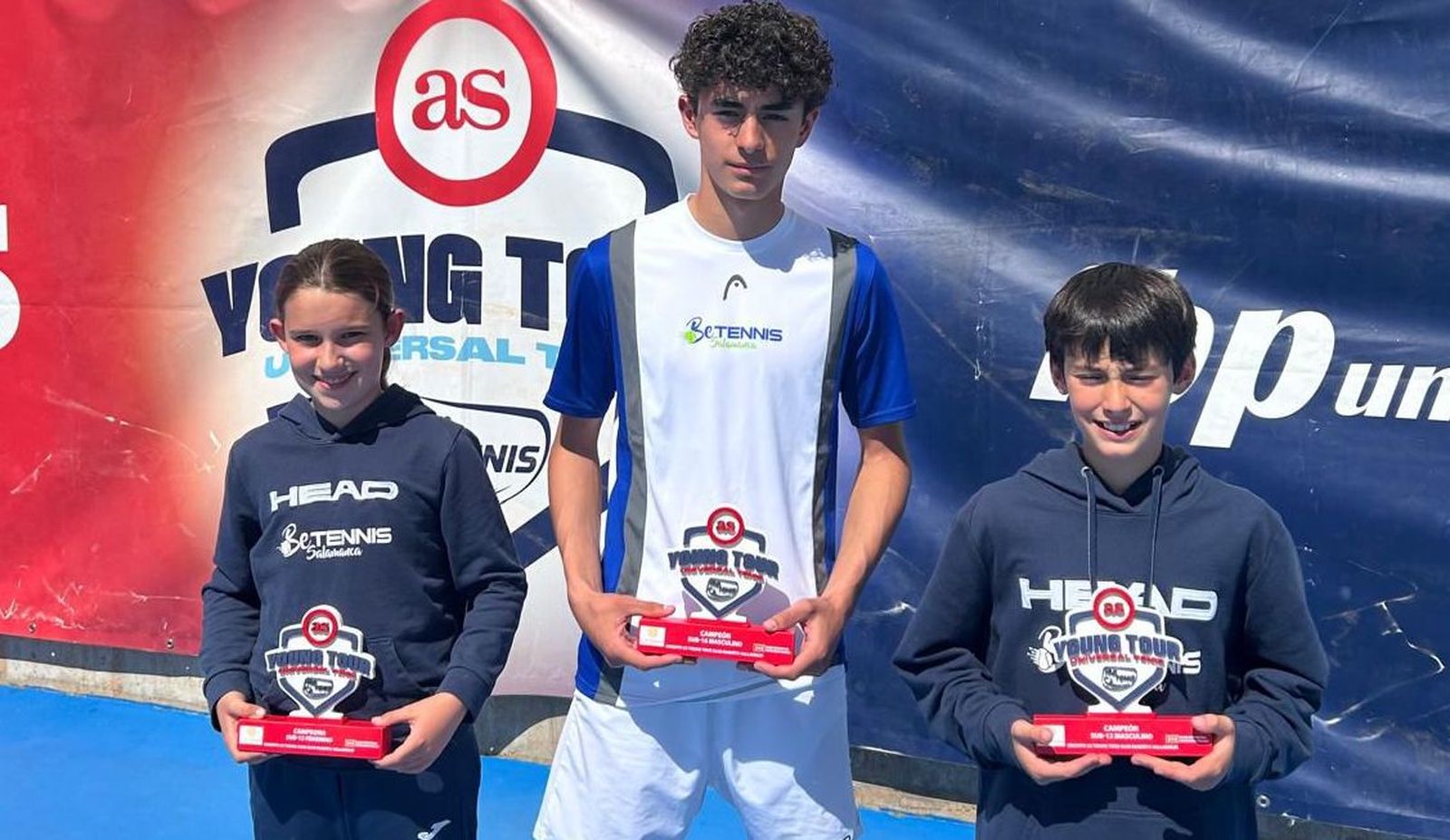 BeTennis Salamanca brilla en el Circuito Nacional AS Young Tour