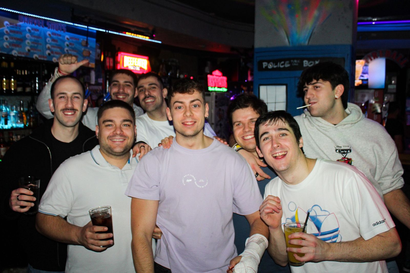 Salamanca de noche, sábado 6 de diciembre