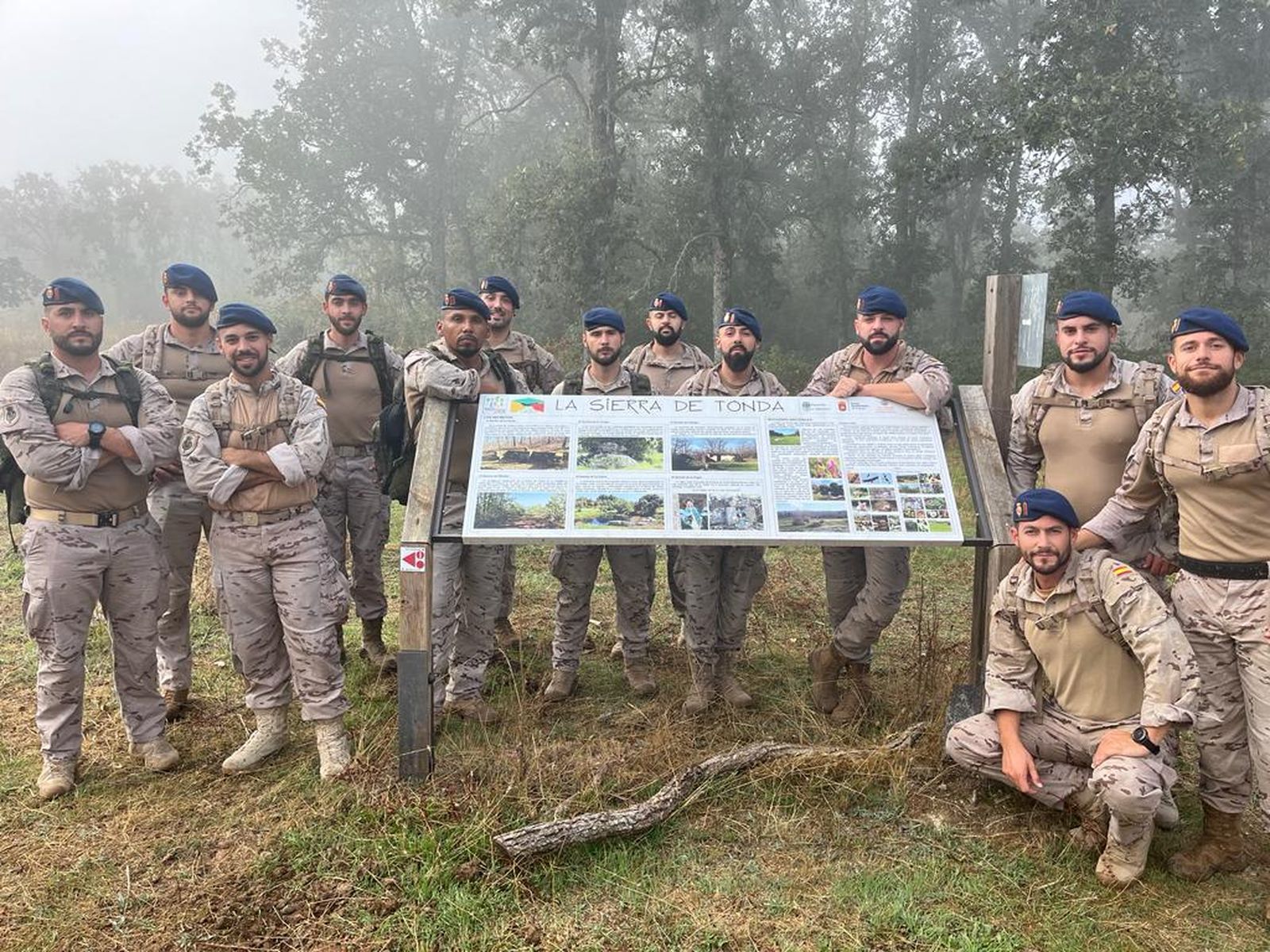 Guardia Real en la provincia de Salamanca. Foto cedida por la Guardia Real