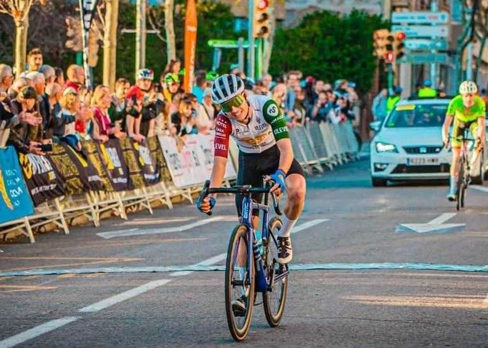 Un instante de la prueba