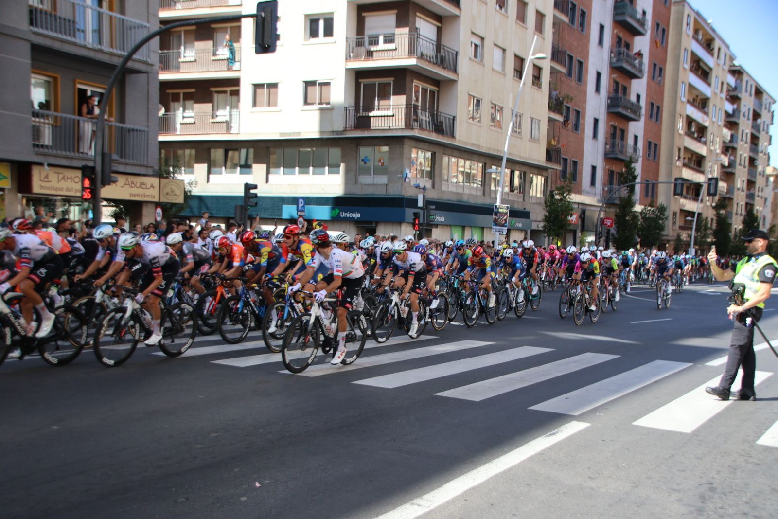 Vuelta ciclista a su paso por Salamanca