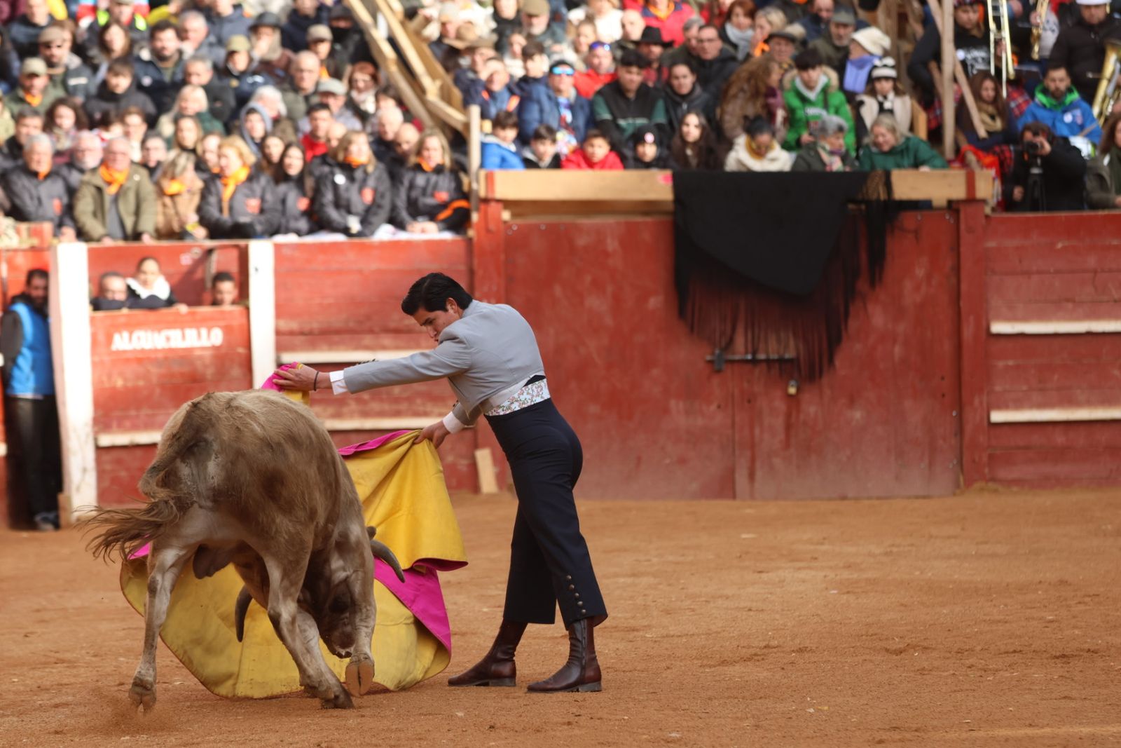 Novillada sin picadores del bolsín taurino y rejones en Ciudad Rodrigo