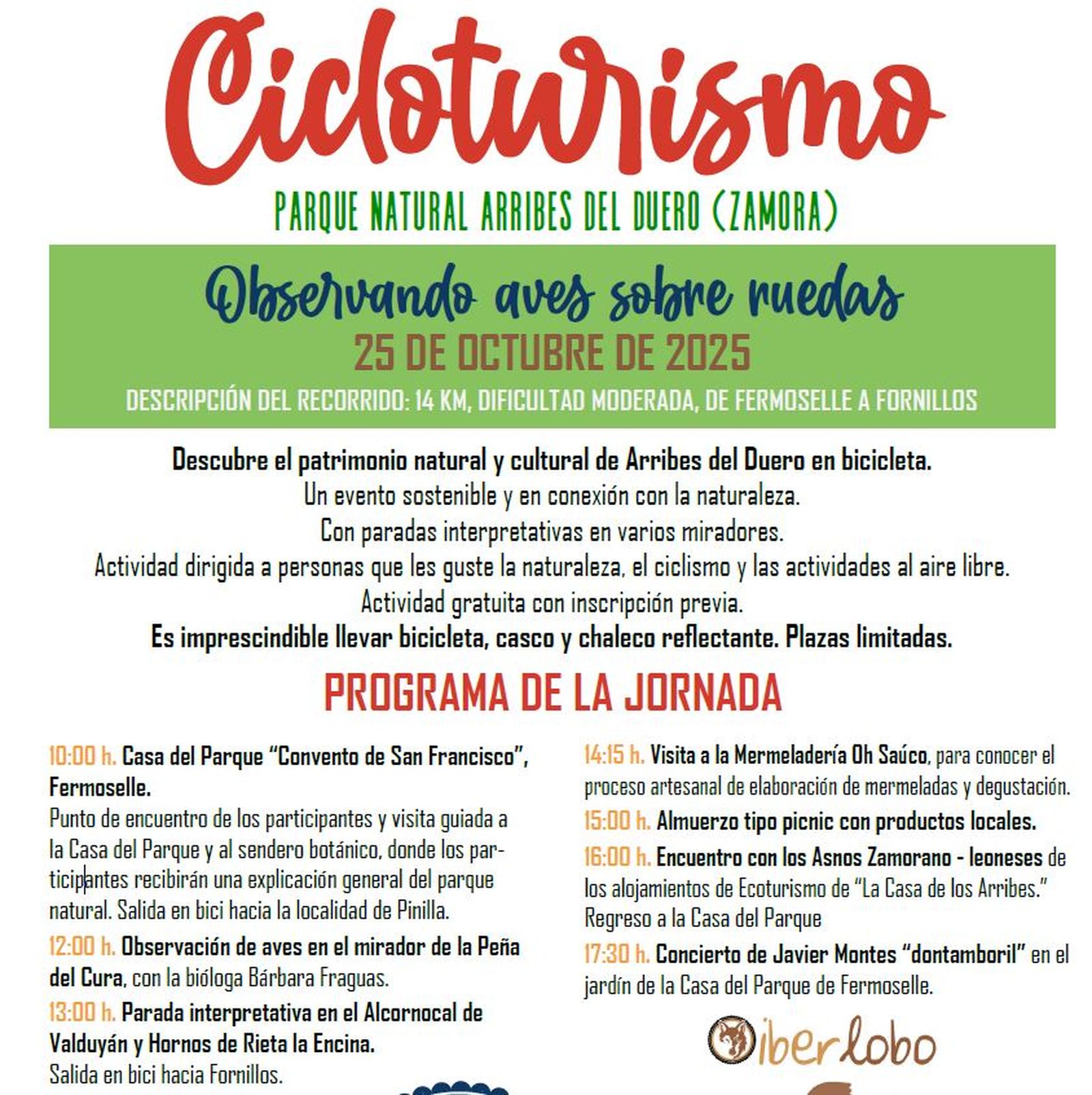 Programación de la jornada