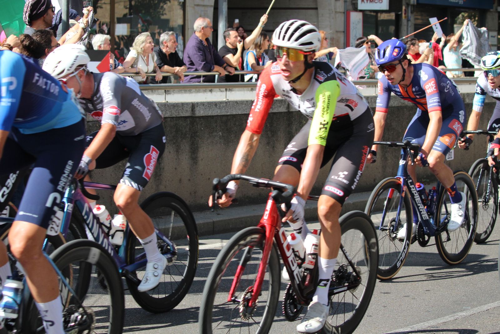 Vuelta ciclista a su paso por Salamanca