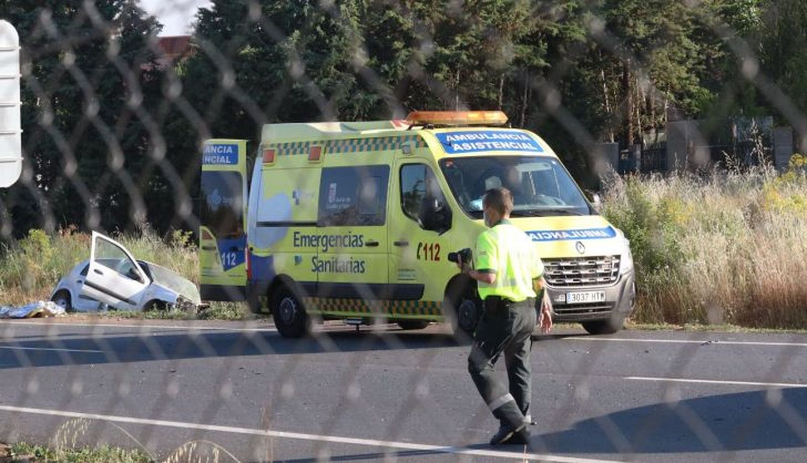 Fuerte accidente en la carretera de Alba de Tormes (3)