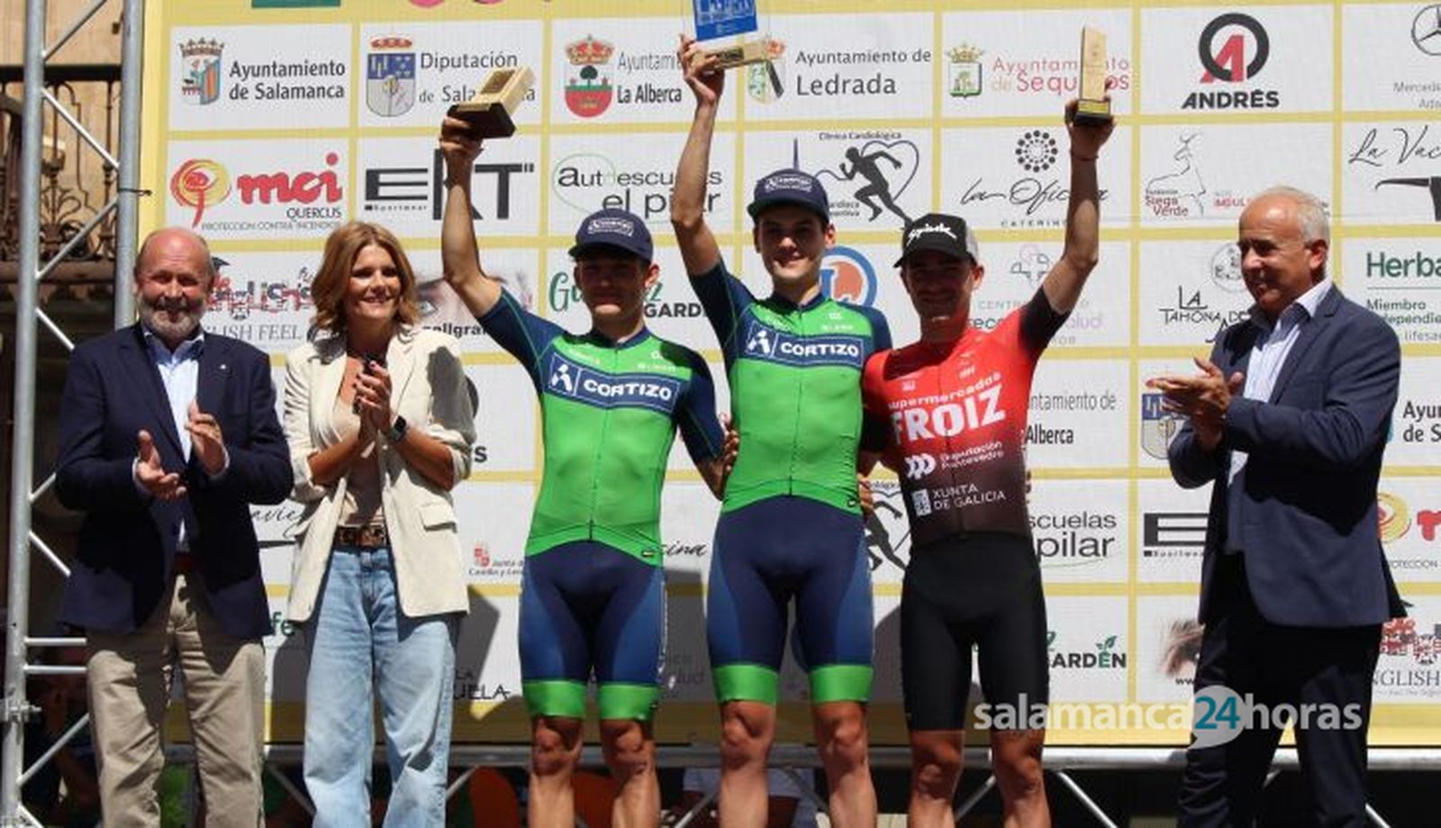 Entrega de premios Vuelta Ciclista a Salamanca