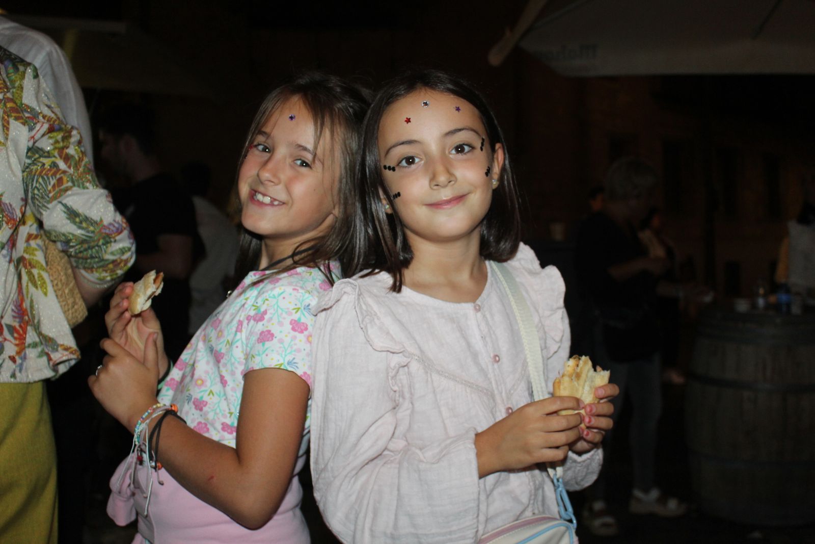 Ambiente en la Feria de Día en la tarde de este