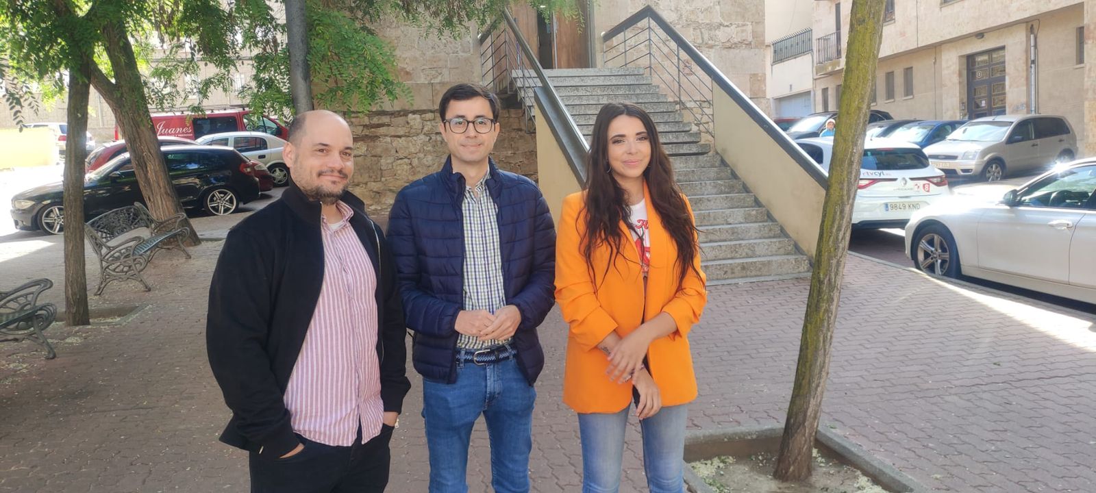 José María Collados, José Luis Mateos y Sarah Pérez Santaolalla