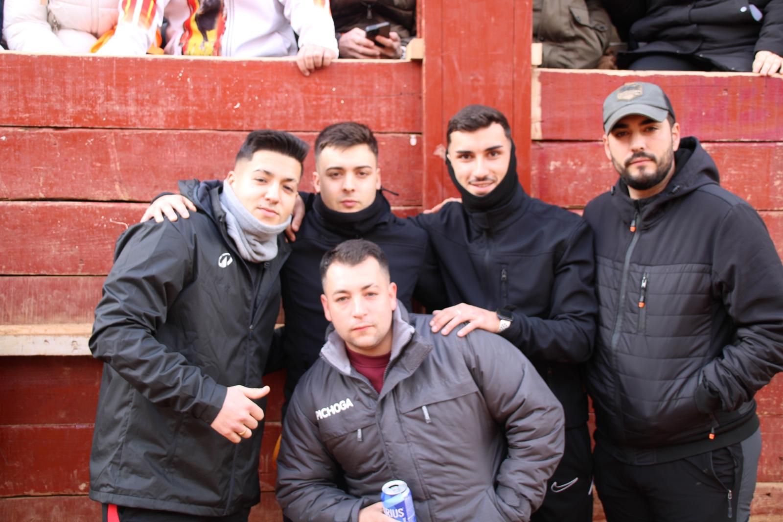 Ambiente del Encierro tradicional del lunes 17 de febrero
