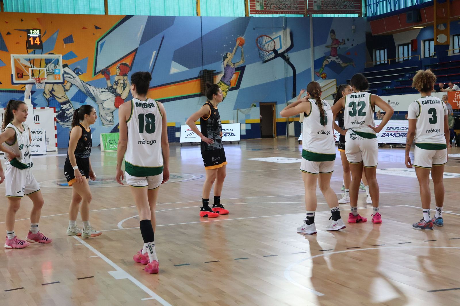 GALERÍA | Dura derrota del CD Zamarat ante Unicaja Mijas