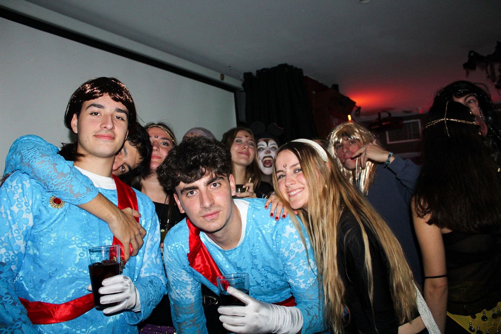 Salamanca de noche, viernes 31 de octubre