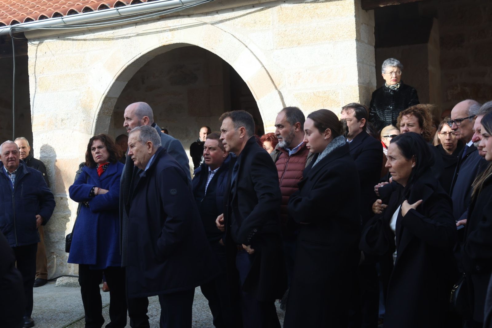 Funeral del empresario Silvestre Sánchez Sierra en Aldearrodrigo